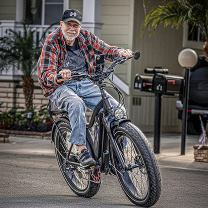 D3(Cruiser) / Long Range Fat Tire Electric Bike