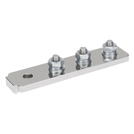 E360 500 A Nickel-Plated Copper Multi Terminal Bus Bar [C]