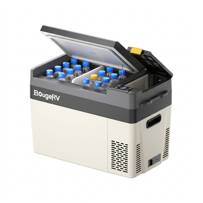 BougeRV CRPRO30 30 Quart 12V Portable Car Fridge Freezer