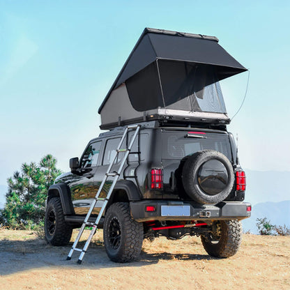 Altitude Heavy-Duty Hard-Shell Rooftop Tent With Ladder [2-3 Person] (SAK93120)
